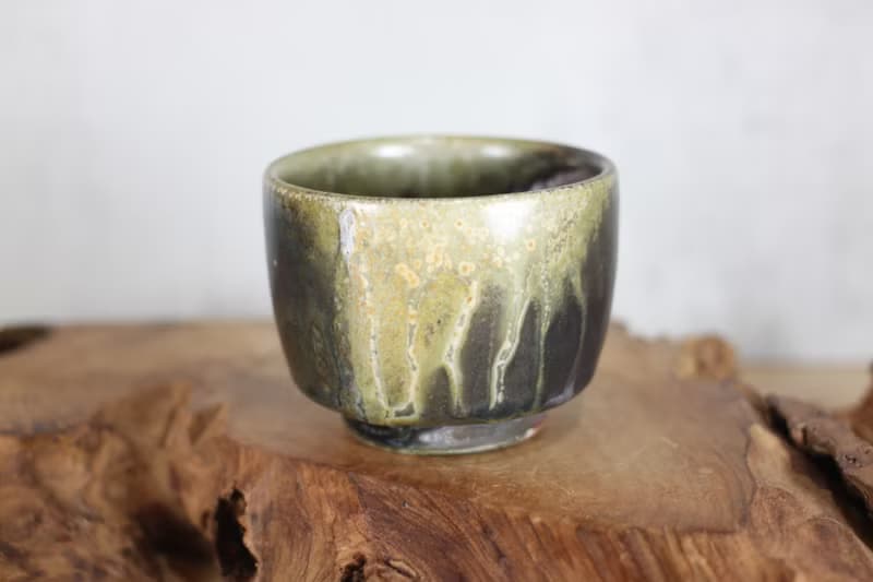 【送禮好物】160ml 柴燒 天目釉 手作茶碗 茶杯 名家葉敏祥作