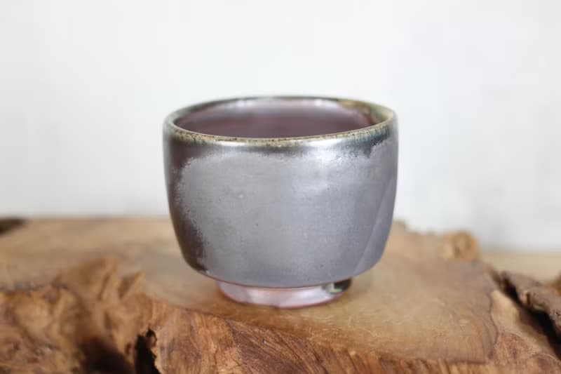 【送禮好物】160ml 柴燒 天目釉 手作茶碗 茶杯 名家葉敏祥作
