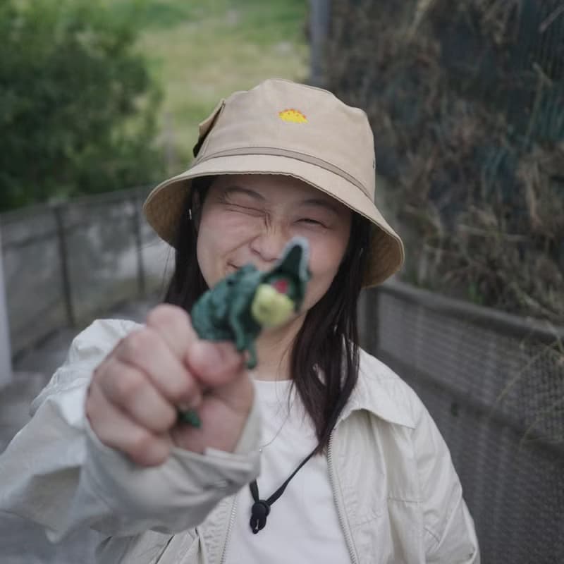 小劍龍口袋可拆式帽繩漁夫帽-卡其