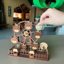 【手作DIY】小熊 摩天輪 遊樂園 手作DIY