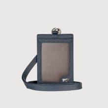 【結帳贈擦拭布乙條】HOMME-M紳士 極光紋證件夾-深藍色/BF306-60