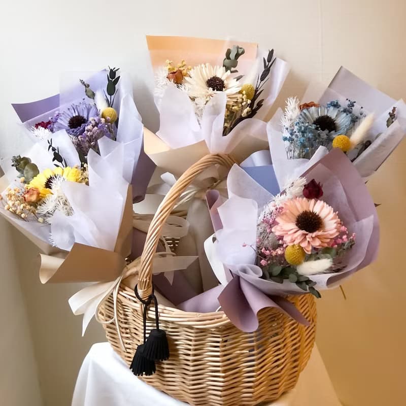 青春有你太陽花乾燥花束 I 畢業季  I 情人節 I 母親節 I