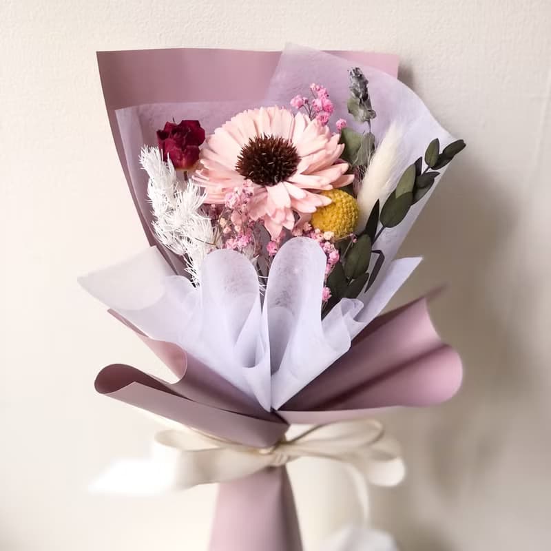 青春有你太陽花乾燥花束 I 畢業季  I 情人節 I 母親節 I