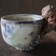 柴燒造型花器 / 水盂