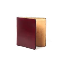 Square bifold wallet /Oxide RED
