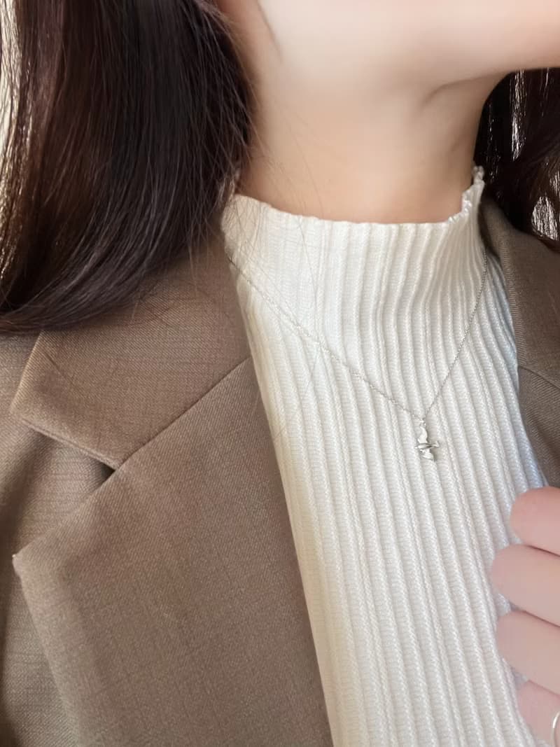 【精緻禮盒】純銀飛鳥項鍊－青鳥 # 925純銀 簡約 可水洗