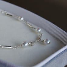 天然海水珍珠Akoya 滿天星手鍊 ASB001