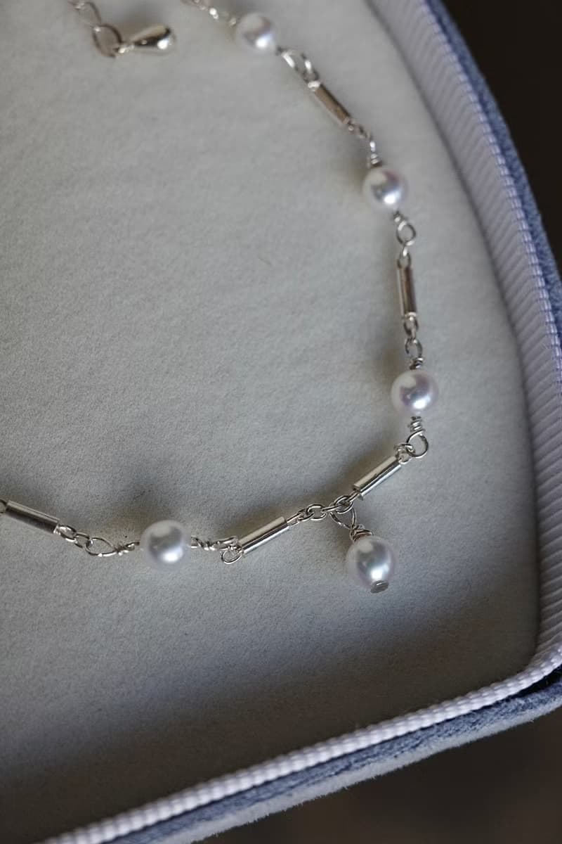 天然海水珍珠Akoya 滿天星手鍊 ASB001