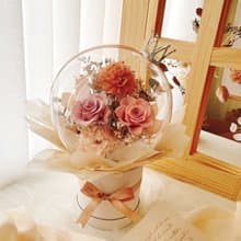 Miss。花謎 韓風氣球花束 波波球 不會破 開幕禮