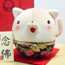 Bucute招財貓擺飾娃娃/祈福/愛情/手工/禮物/快速到貨/新年/限量/姻緣/念佛