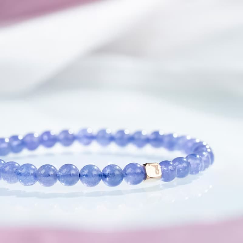 坦桑石 | 丹泉石 | 能量水晶手串 | 5.0-6.0mm