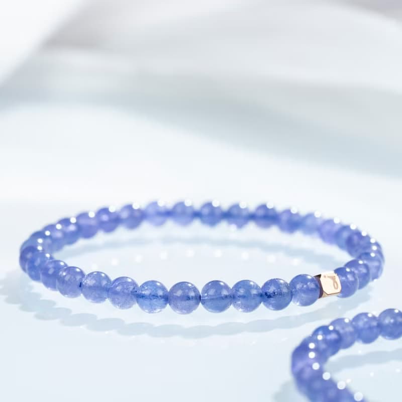 坦桑石 | 丹泉石 | 能量水晶手串 | 5.0-6.0mm