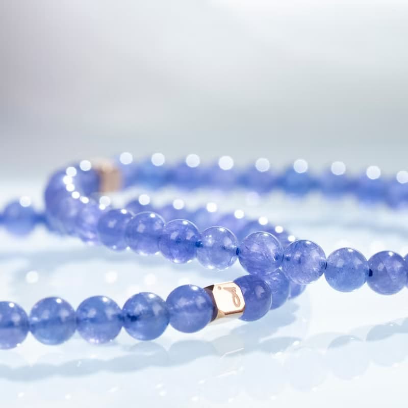 坦桑石 | 丹泉石 | 能量水晶手串 | 5.0-6.0mm