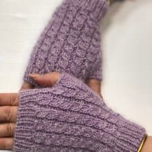 ChiChi手作-毛線手編織手套