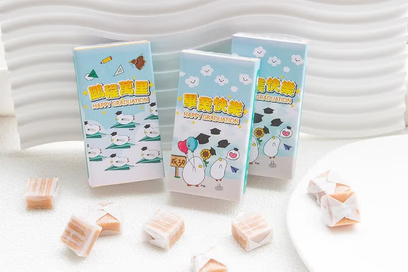 畢業禮物  米咕 da0_migu 鴨 插畫聯名款 盒裝牛奶糖 2款可挑