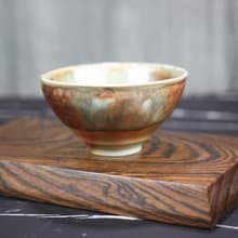 【送禮好物】天目釉 柴燒茶杯 鶯歌陶藝名家葉敏祥作品