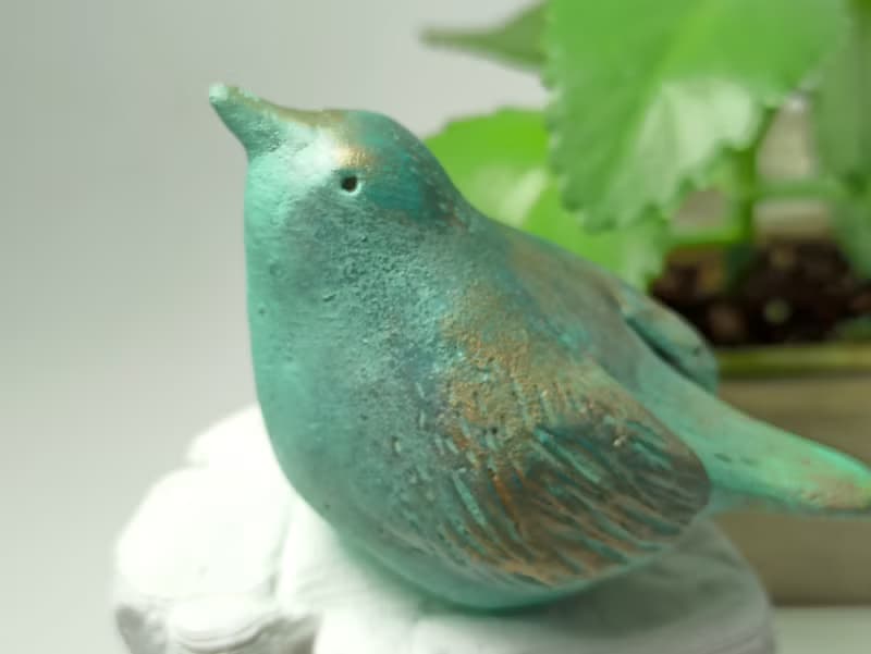 水鶇/手繪仿銅綠效果 -交換禮物 聖誕禮物