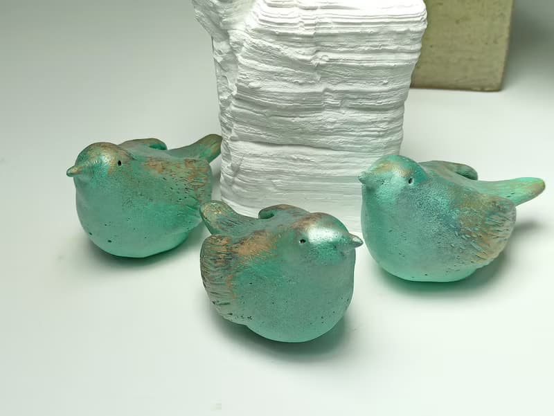 水鶇/手繪仿銅綠效果 -交換禮物 聖誕禮物