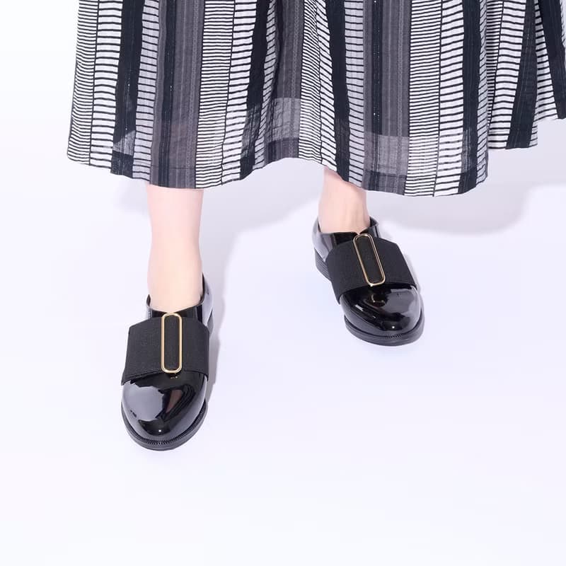 BAKER (BLACK)  PVC OXFORD SHOES レインシューズ