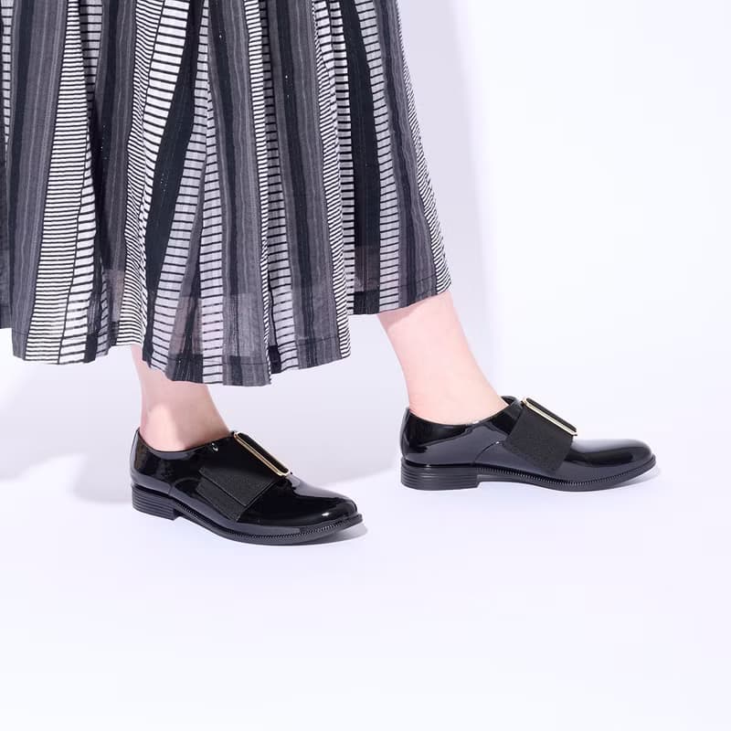 BAKER (BLACK)  PVC OXFORD SHOES レインシューズ