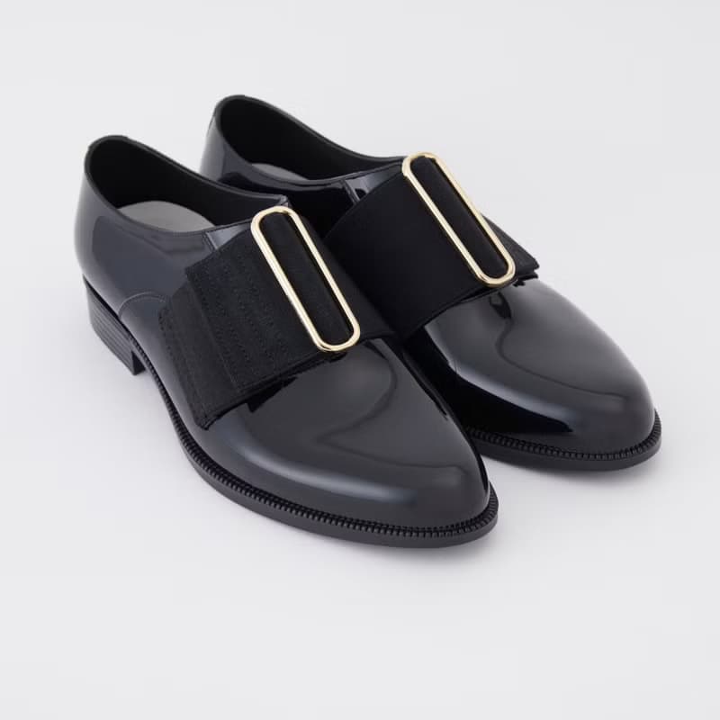 BAKER (BLACK)  PVC OXFORD SHOES レインシューズ