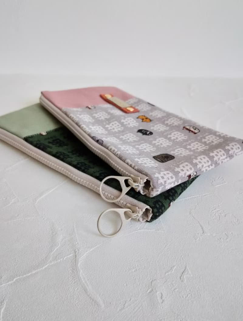 現貨!【FAW/萬用長夾(中)】貓咪貓咪貓 日本帆布 內有隔層!