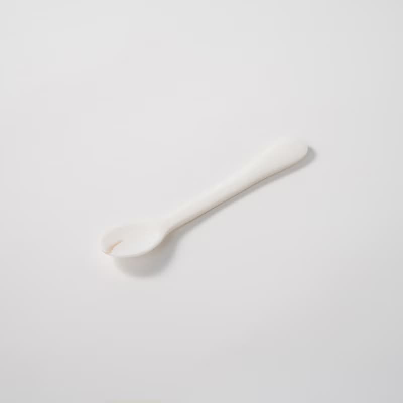 生日禮物 | 珍珠母貝 白色湯匙/ 來自澳洲的天然貝殼