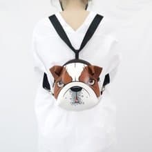 Englis Bulldog Mini backpack ,dog crossbody bag,hand painted bag,handmade bag