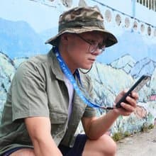 手機掛繩Cellphone Strap-旅人-掛手機/小風扇/上班卡