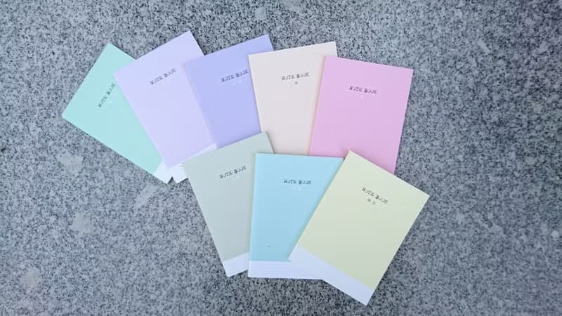 朱雀文化1號巴川紙筆記本八色