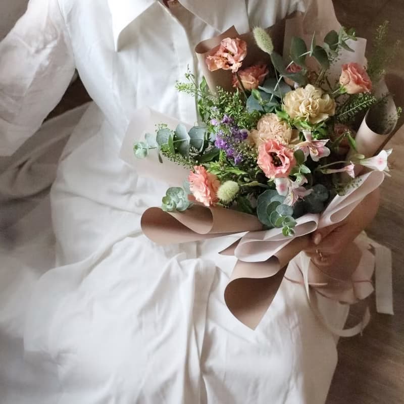 有形有狀母親節 | 古典鮮花花束(限到店自取)