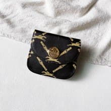 Vintage Longchamp 老花金幣小零錢包