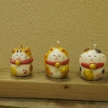 獨創招財貓香氛蠟燭