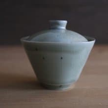 方方土 柴燒蓋碗