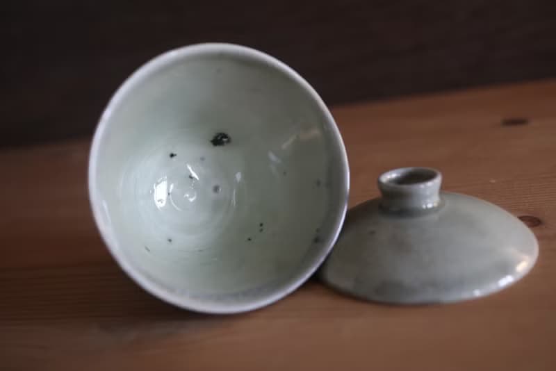 方方土 柴燒蓋碗