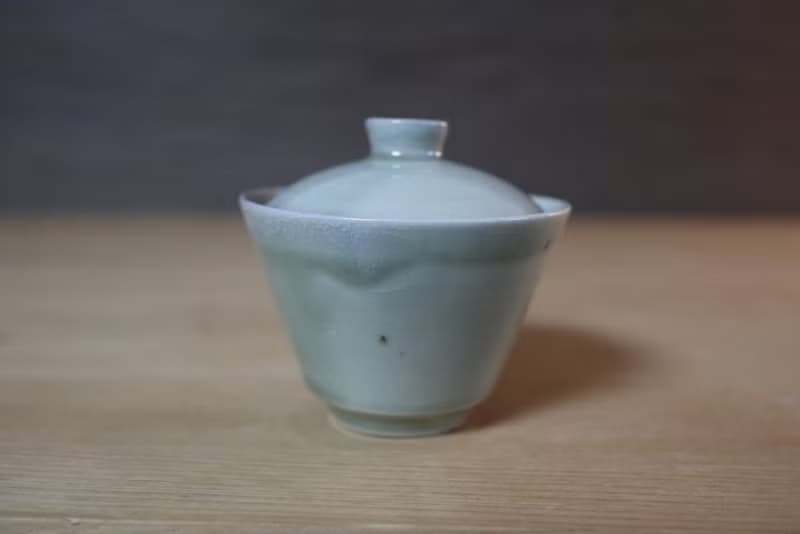 方方土 柴燒蓋碗