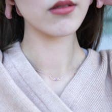 紫水晶925純銀天使翅膀項鍊