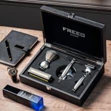 【一周年紀念款】五刀式刮鬍刀豪華禮盒四件組 - 阿提米絲