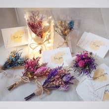 迷你小花束【款式隨機出貨】永生花/乾燥花束/婚禮小物/情人節