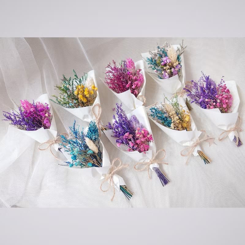 迷你小花束【款式隨機出貨】永生花/乾燥花束/婚禮小物/情人節