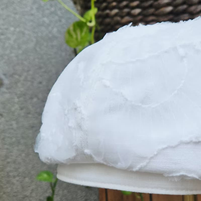 【HiGh MaLi】四季貝蕾帽 | 畫家帽 | 仙女鏤空白蕾絲花 |#仙女款