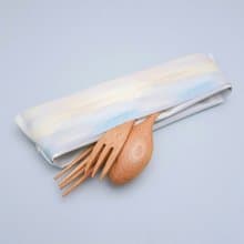 OFoodin餐具旅行袋 | 一袋兩用/餐具收納/旅行盥洗/可乾濕分離