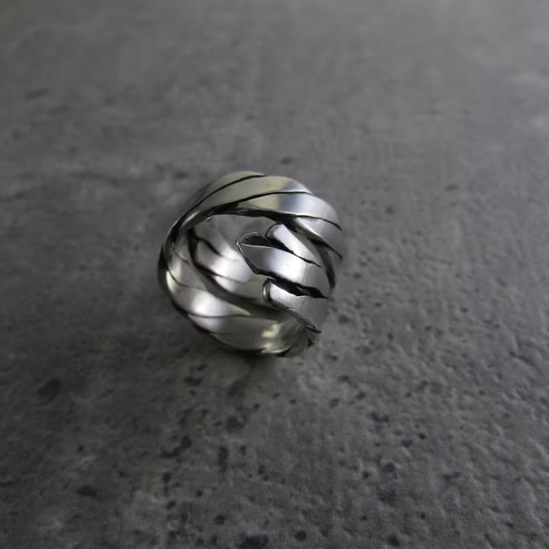 Rome c ring_羅馬c戒指 | 925銀 設計師手作 女生禮物 情人節