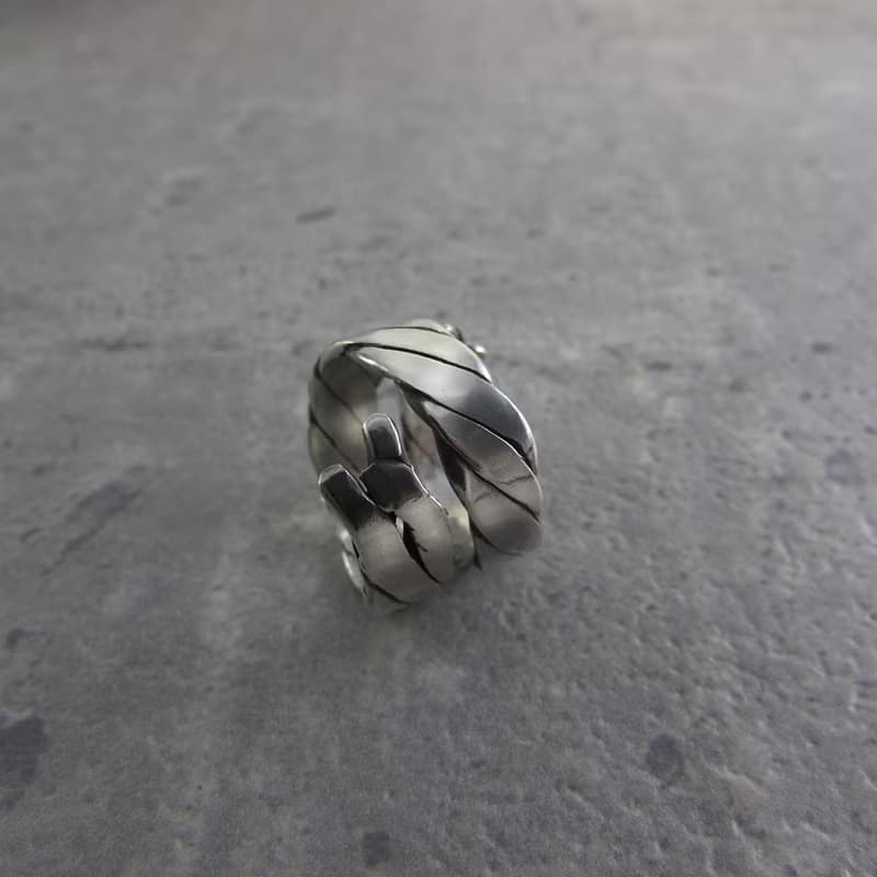 Rome c ring_羅馬c戒指 | 925銀 設計師手作 女生禮物 情人節