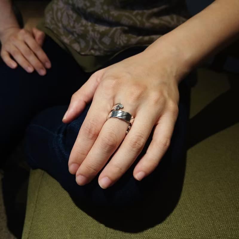 Rome c ring_羅馬c戒指 | 925銀 設計師手作 女生禮物 情人節