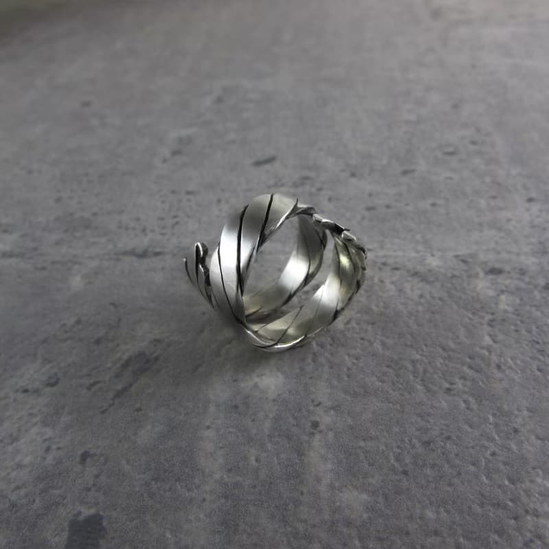 Rome c ring_羅馬c戒指 | 925銀 設計師手作 女生禮物 情人節