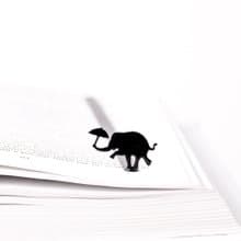 Unique Bookmark Dancing Elephant