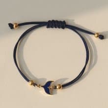 Lucky Whale Tail Knotted Bracelet