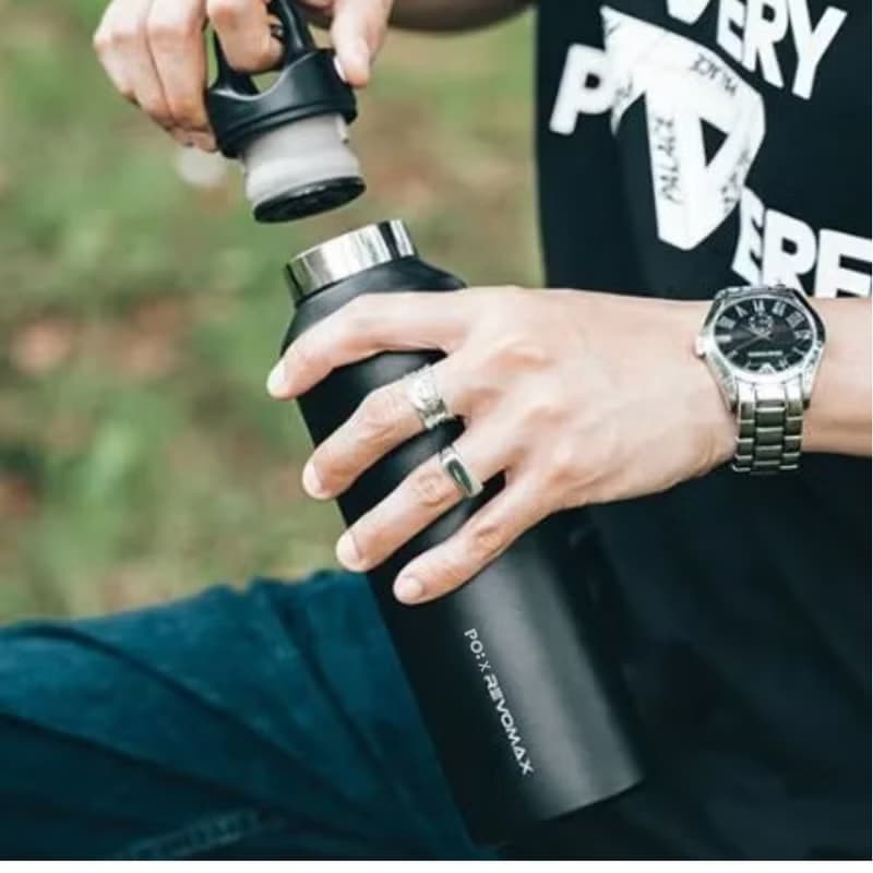 【Revomax 18/36h超長效保溫瓶】無螺紋杯蓋專利設計 環保