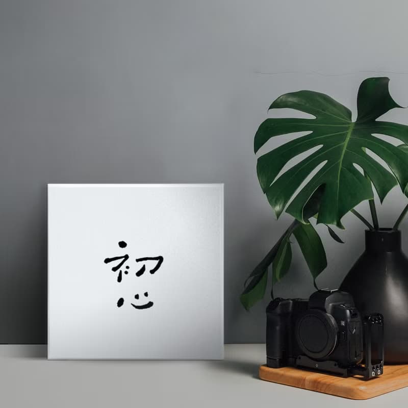 |初心| 書法 手寫字 無框畫/油畫/複製畫/辦公室裝飾畫/ 畢業送禮